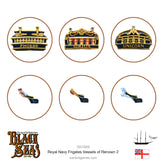 Royal Navy Frigates Named ships Pack 2